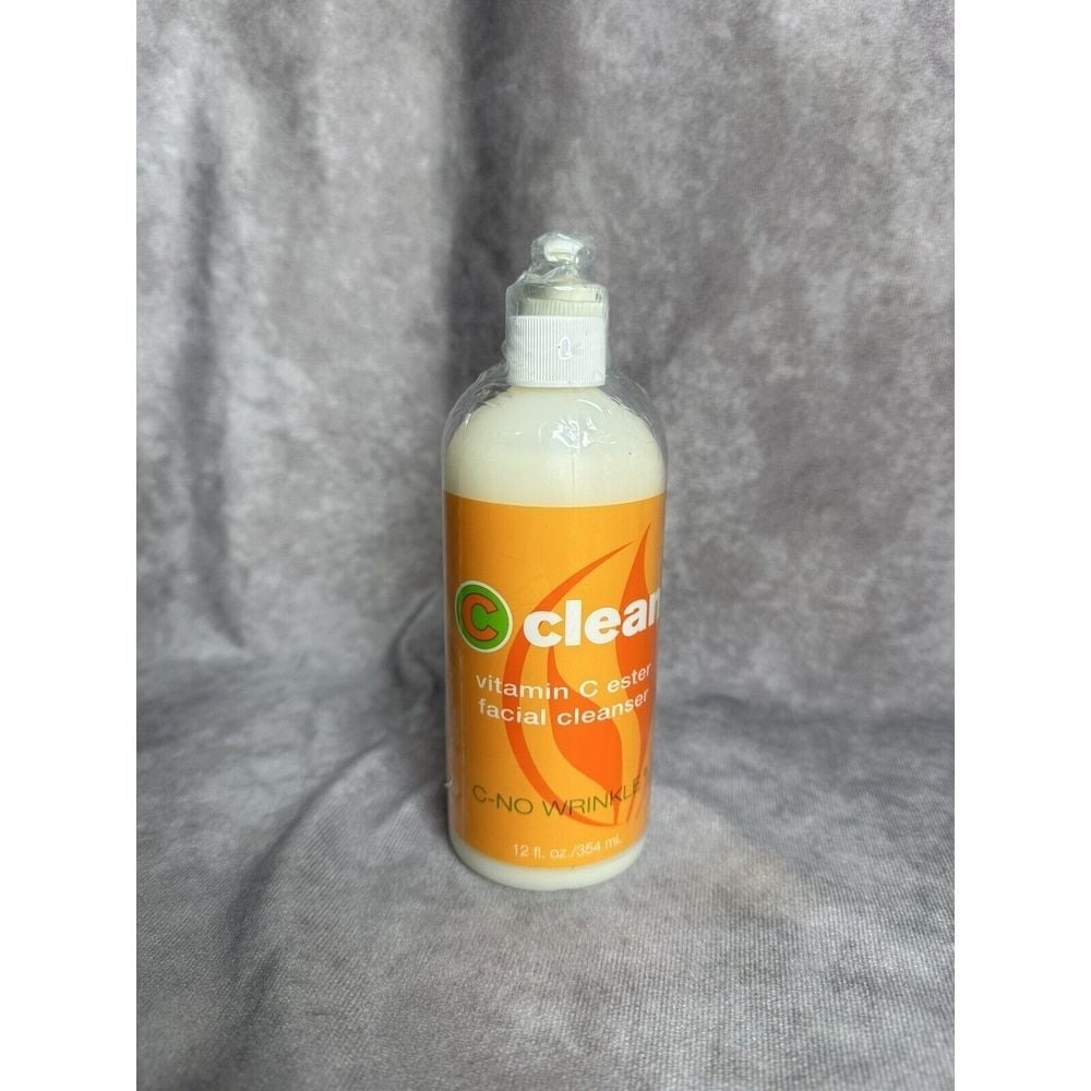 Serious Skin Care Face‎ Cleanser 16 Oz C CLEAN Vitamin Ester Wash No Wrinkle New